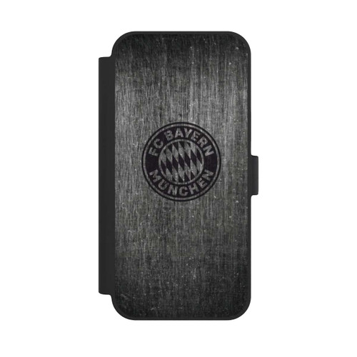 Apple iPhone 15 Plus NIVOflip Metalllook FCB Logo einfarbig