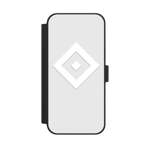 Apple iPhone 15 Plus NIVOflip Rauten Logo auf HSV Grau