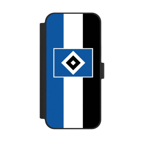 Apple iPhone 15 Plus NIVOflip HSV Streifen - Blau-Weiß-Schwarz