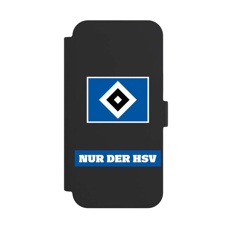 iPhone 15 Plus NIVOflip Nur der HSV Blau - ohne Hintergrund