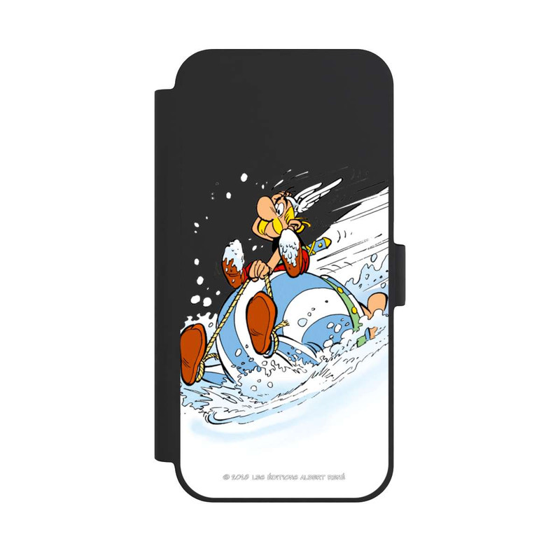 iPhone 15 Plus NIVOflip Astérix & Obélix Luge Transparent