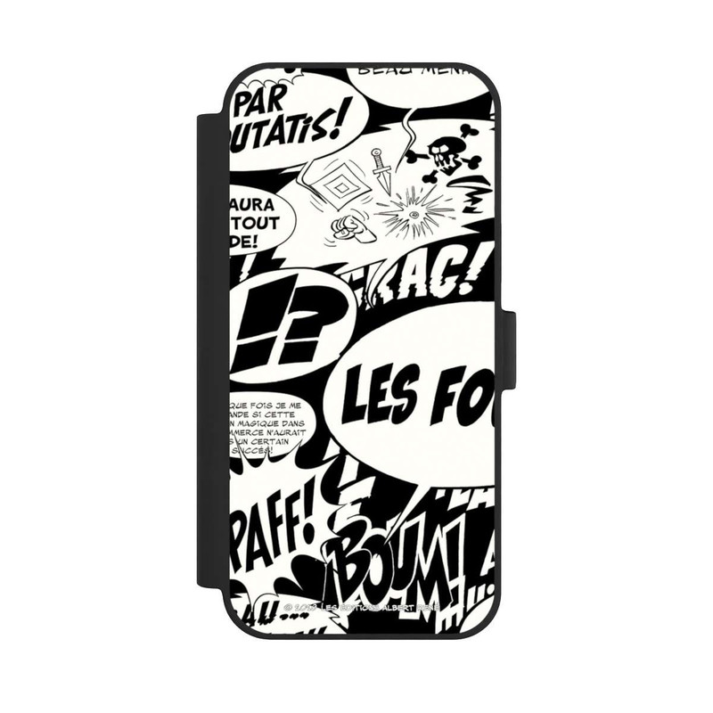 iPhone 15 Plus NIVOflip Bulles BD Astérix Noir