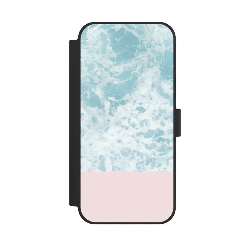 iPhone 15 Plus NIVOflip Rosa am Meer