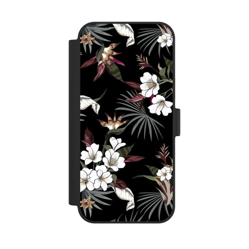 Apple iPhone 15 Plus NIVOflip Flowers Black