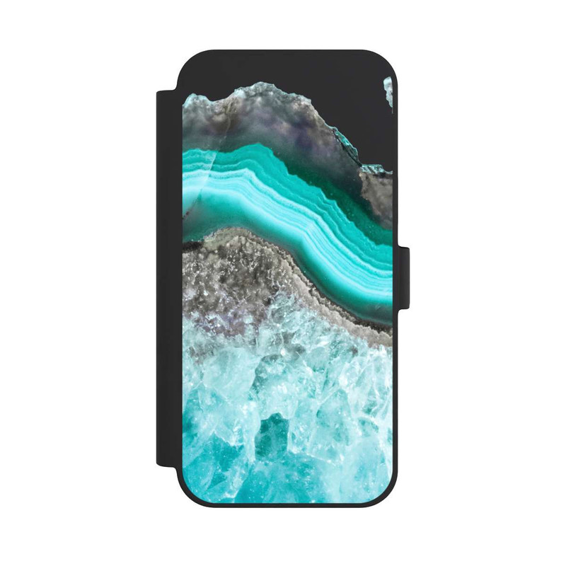 iPhone 15 Plus NIVOflip Agate d'eau de mer