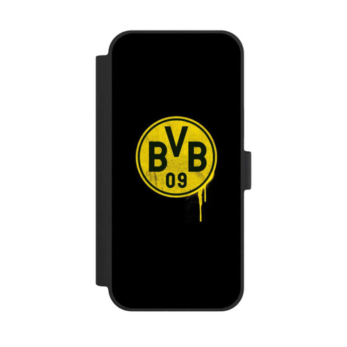 Apple iPhone 15 Plus NIVOflip Spraylogo Dark - BVB