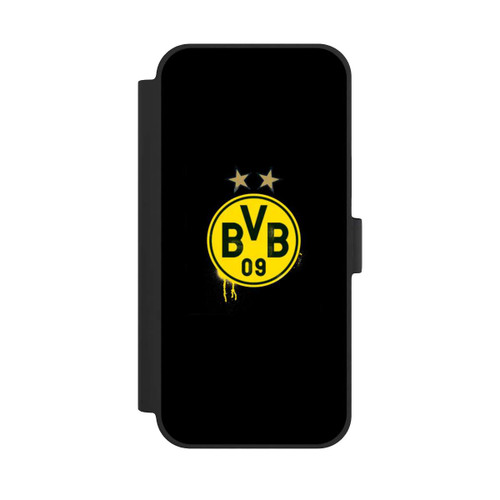Apple iPhone 15 Plus NIVOflip Spraylogo 2 Sterne - BVB