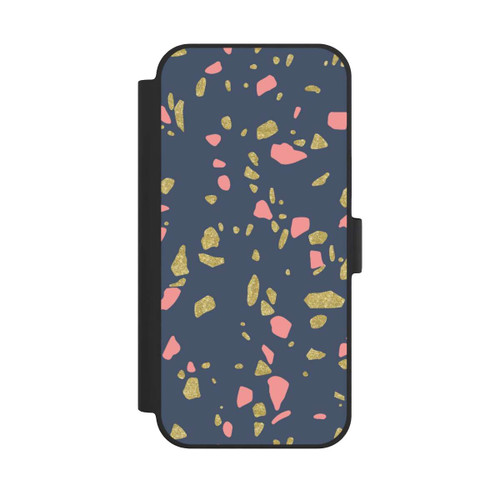 Apple iPhone 15 Plus NIVOflip Terazzo Gold-Optik