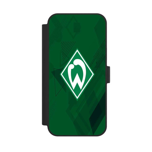 Apple iPhone 15 Plus NIVOflip Grüne Grafikelemente - Werder Bremen