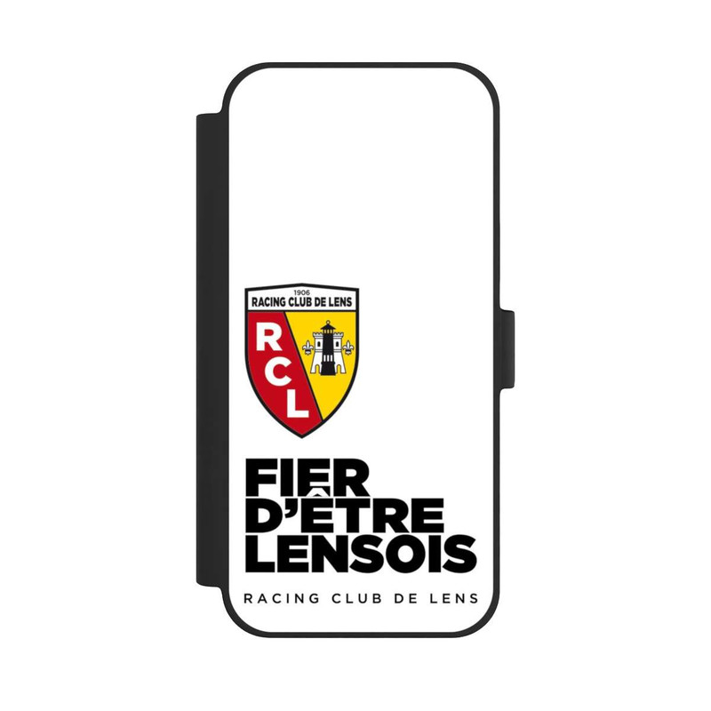 iPhone 15 Plus NIVOflip RC Lens Fier D'être Lensois - Weiß