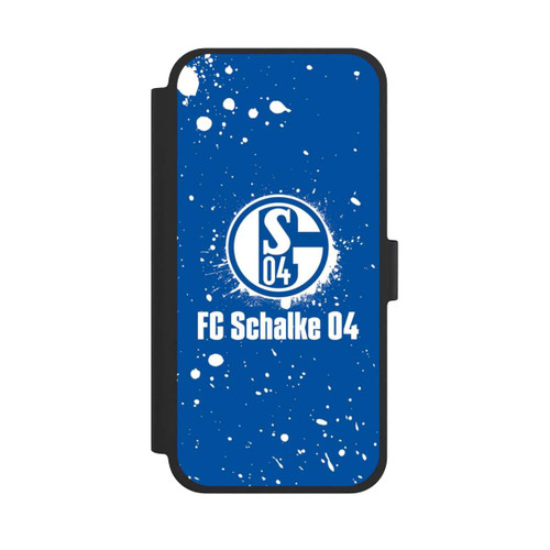 Apple iPhone 15 Plus NIVOflip Schalke 04 - Spraylogo