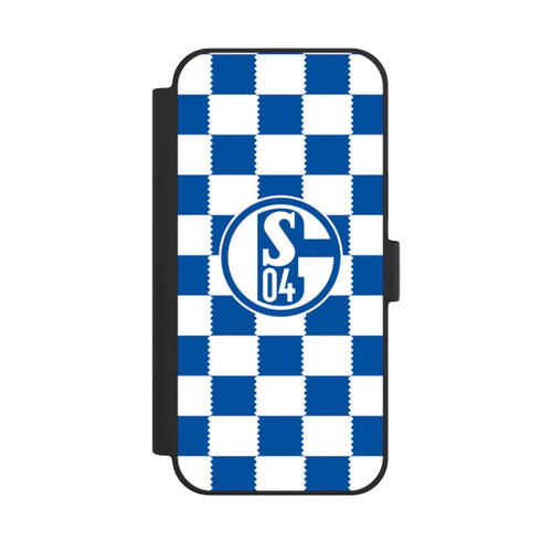 Apple iPhone 15 Plus NIVOflip Muster Schalke 04