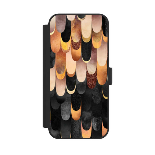 Apple iPhone 15 Plus NIVOflip Gefiedertes Kupfer und Schwarz