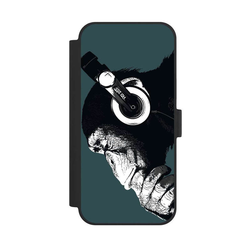 iPhone 15 Plus NIVOflip Denkender Affe Blau