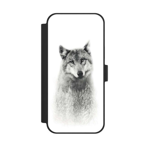 Apple iPhone 15 Plus NIVOflip Der Wolf und der Wald