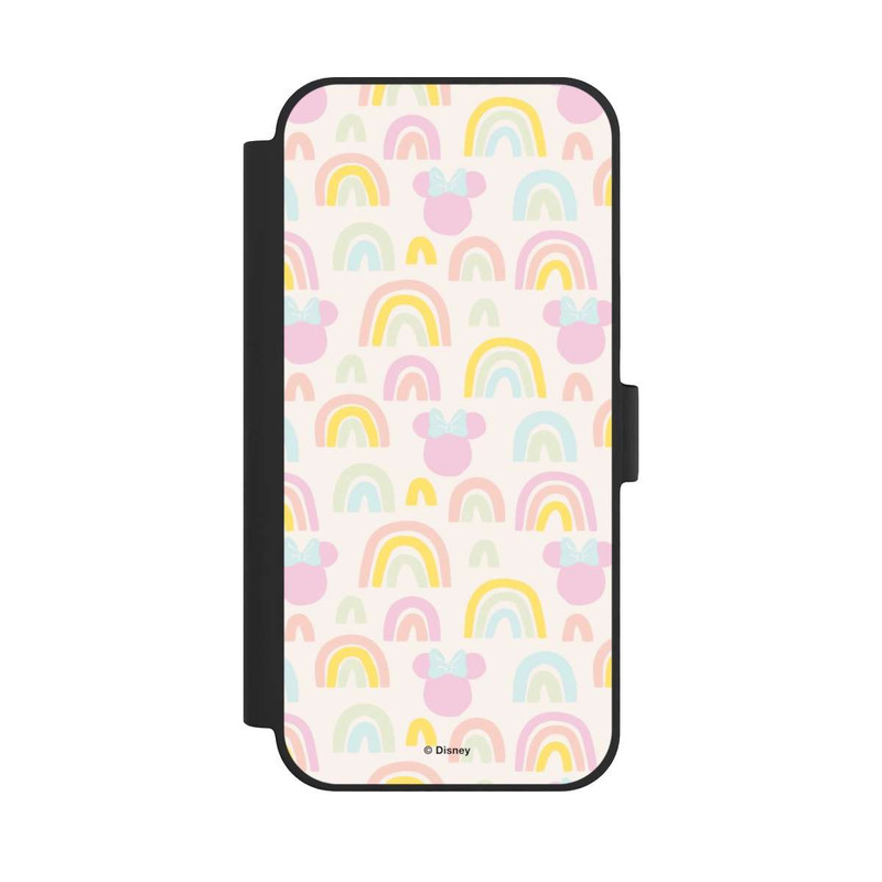 iPhone 15 Plus NIVOflip Minnie Regenbogen Muster