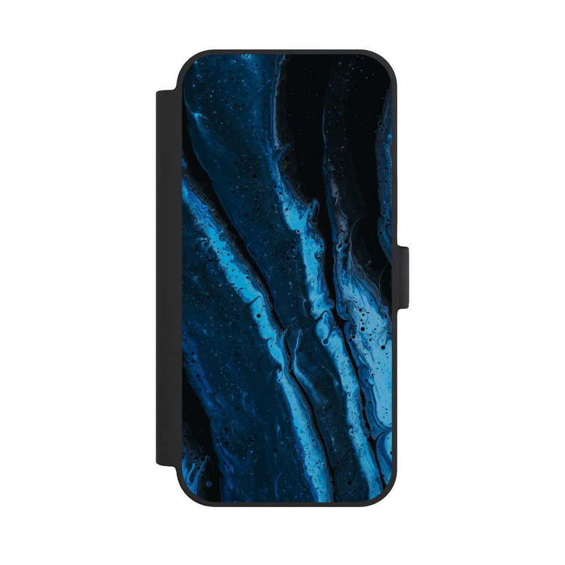 iPhone 15 Plus NIVOflip Blue oil texture