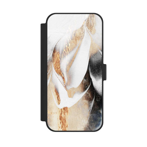 Apple iPhone 15 Plus NIVOflip Beruhige Deine Seele Golddruck