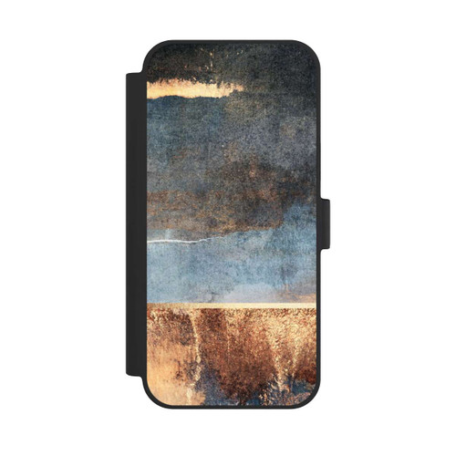 Apple iPhone 15 Plus NIVOflip Storm Gold Print