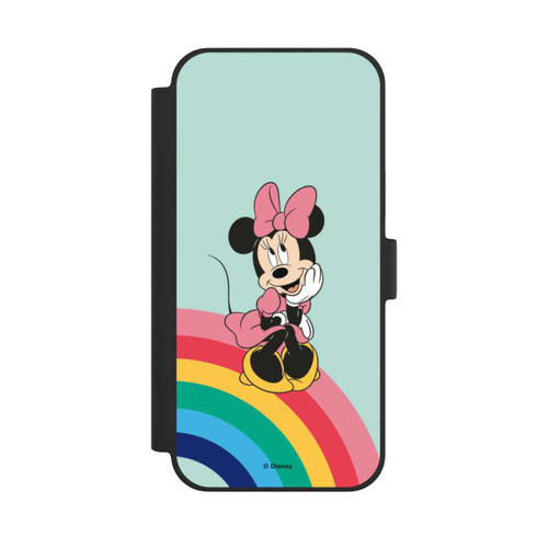 Apple iPhone 15 Plus NIVOflip Minnie Regenbogen Portrait