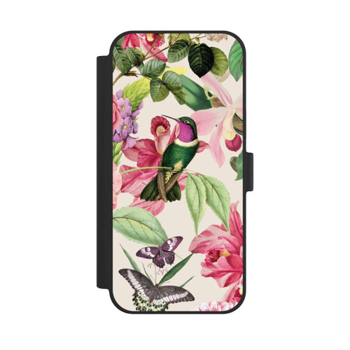 Apple iPhone 15 Plus NIVOflip Hummingbirds and Roses Pattern