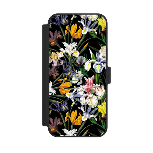 Apple iPhone 15 Plus NIVOflip Dark Wildflower Wallpaper