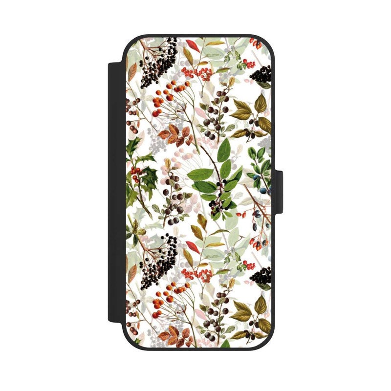 iPhone 15 Plus NIVOflip Fleurs de forêt sauvage