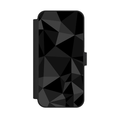 Apple iPhone 15 Plus NIVOflip Polygon Pattern Black