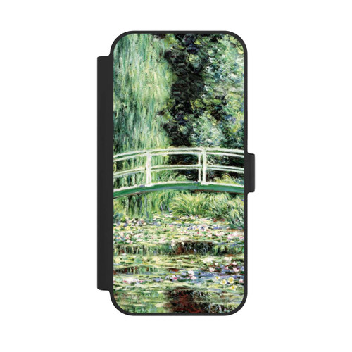 Apple iPhone 15 Plus NIVOflip Weiße Seerosen von Claude Monet