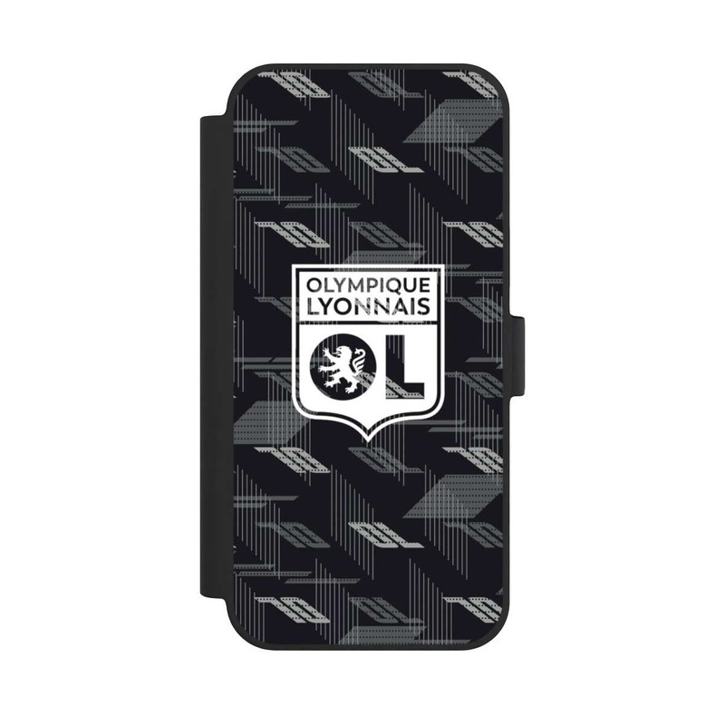 iPhone 15 Plus NIVOflip OL Modern Schwarz Weiß