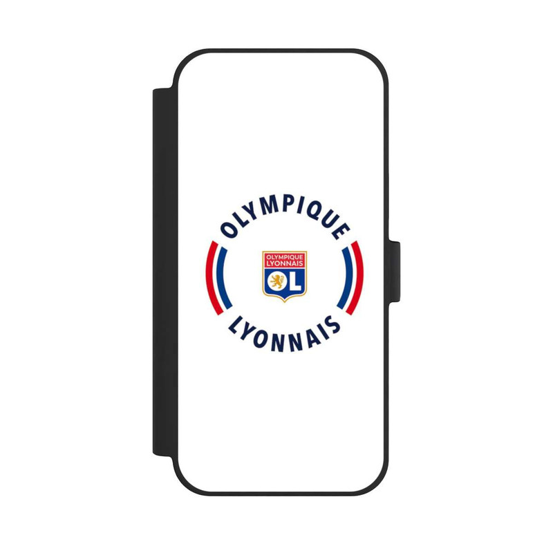 iPhone 15 Plus NIVOflip OL Logo Weiß