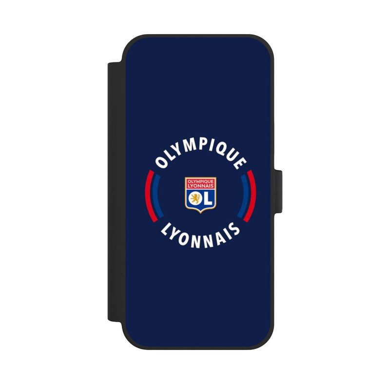 iPhone 15 Plus NIVOflip OL Logo Blau