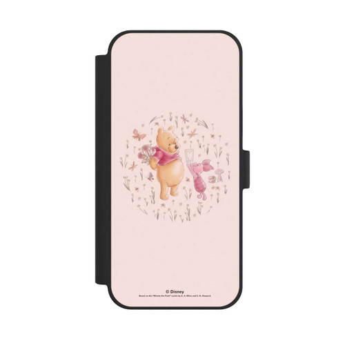Apple iPhone 15 Plus NIVOflip Winnie Puuh und Ferkel Herz schenken
