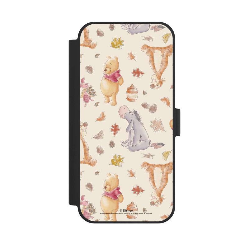 iPhone 15 Plus NIVOflip Winnie Puuh und Freunde Nostalgie-Muster