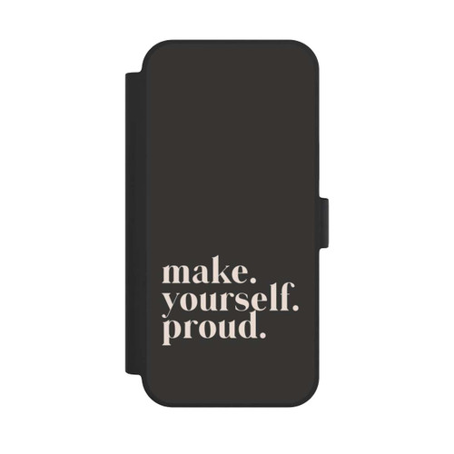 Apple iPhone 15 Plus NIVOflip Make Yourself Proud Quote