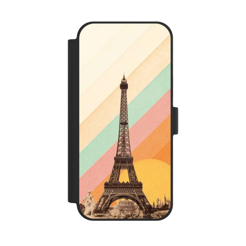 Apple iPhone 15 Plus NIVOflip Eiffelturm Regenbogen