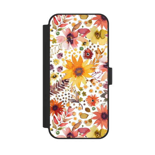 Apple iPhone 15 Plus NIVOflip Blumenaquarellblüten