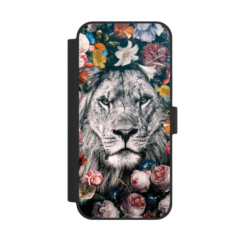 iPhone 15 Plus NIVOflip Lion Flowers