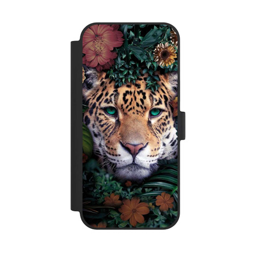 Apple iPhone 15 Plus NIVOflip Jaguar im Dschunglegrün