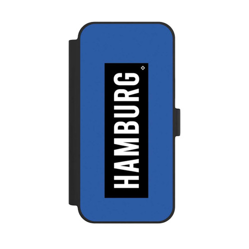 Apple iPhone 15 Plus NIVOflip HSV Hamburg Schwarz Blau