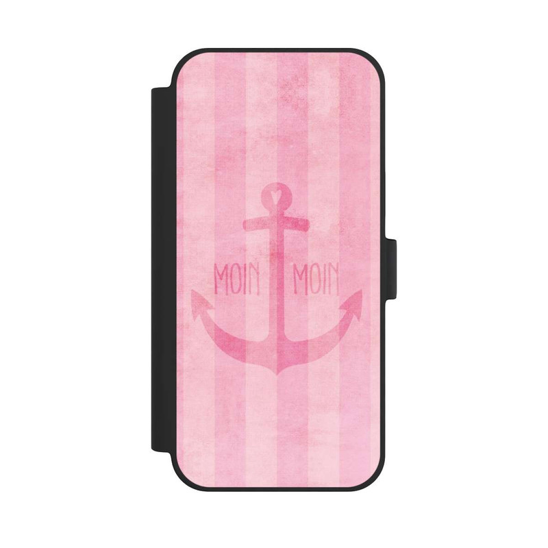 iPhone 15 Plus NIVOflip Moin Moin Stripes Pink