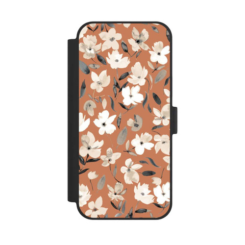 Apple iPhone 15 Plus NIVOflip Frische Herbstblumen Kupfer