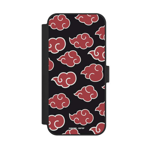 Apple iPhone 15 Plus NIVOflip Akatsuki Pattern Black Big