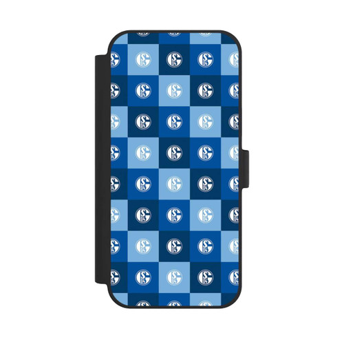 Apple iPhone 15 Plus NIVOflip Schalke 04 Muster