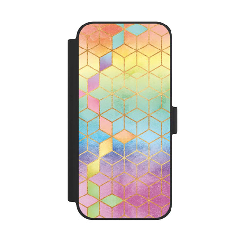 Apple iPhone 15 Plus NIVOflip Regenbogenwürfel