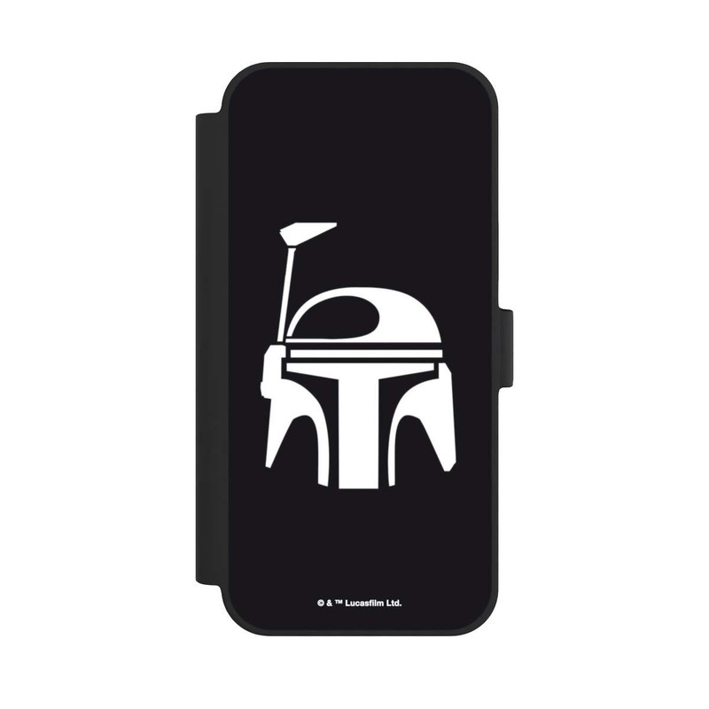 iPhone 15 Plus NIVOflip Casque Boba Fett Noir