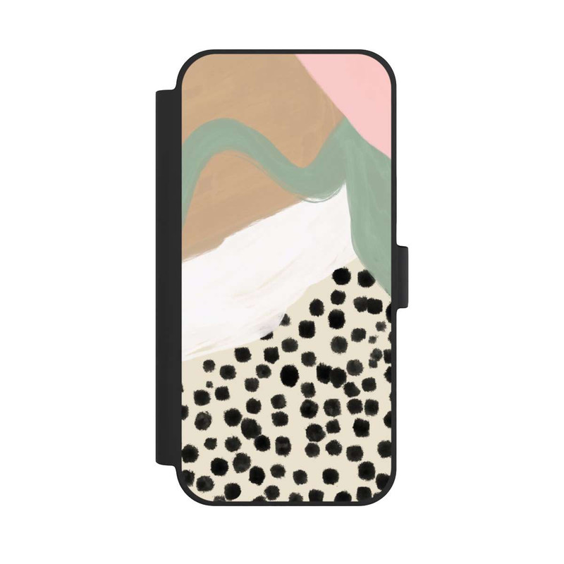 iPhone 15 Plus NIVOflip Verrücktes Leben Boho Soft