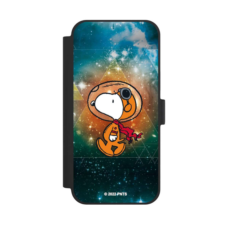 iPhone 15 Plus NIVOflip Snoopy Weltraumreisender Grün