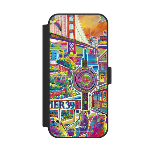 Apple iPhone 15 Plus NIVOflip San Francisco Art By P.D. Moreno