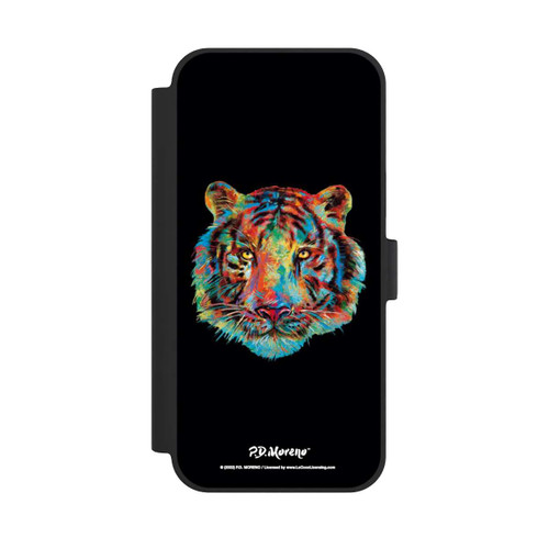 Apple iPhone 15 Plus NIVOflip Tiger Art By P.D. Moreno